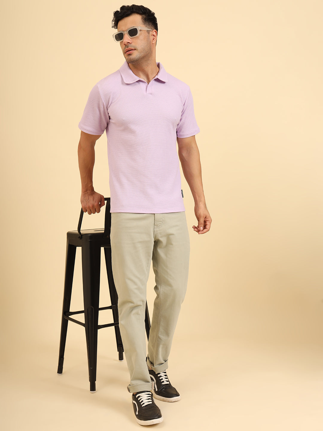 Fit Polo T-Shirt Lavender