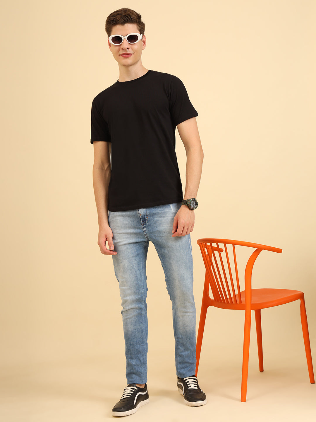 Freakin Regular Fit T-Shirt Black