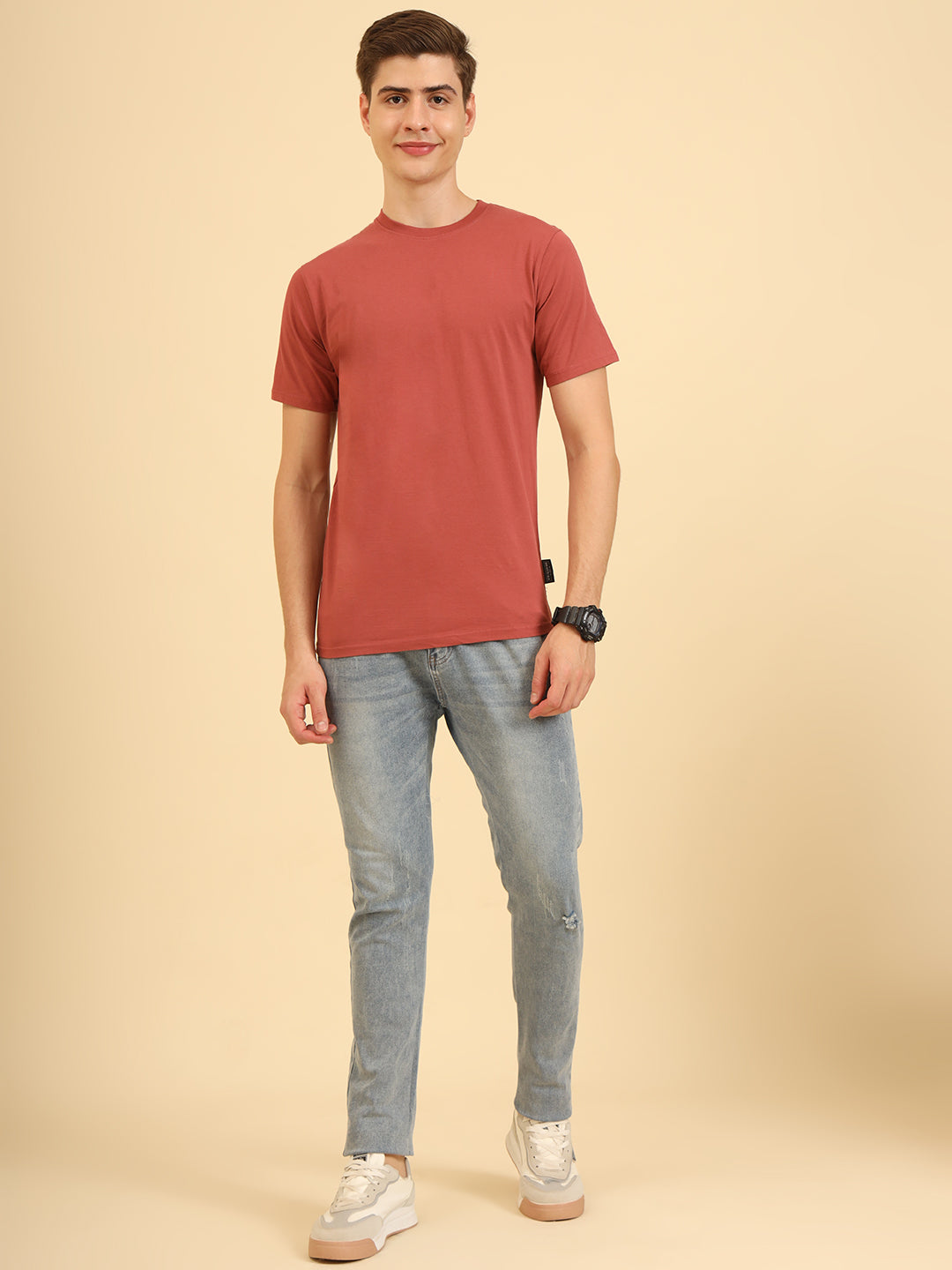 Freakin Regular Fit T-Shirt Brown