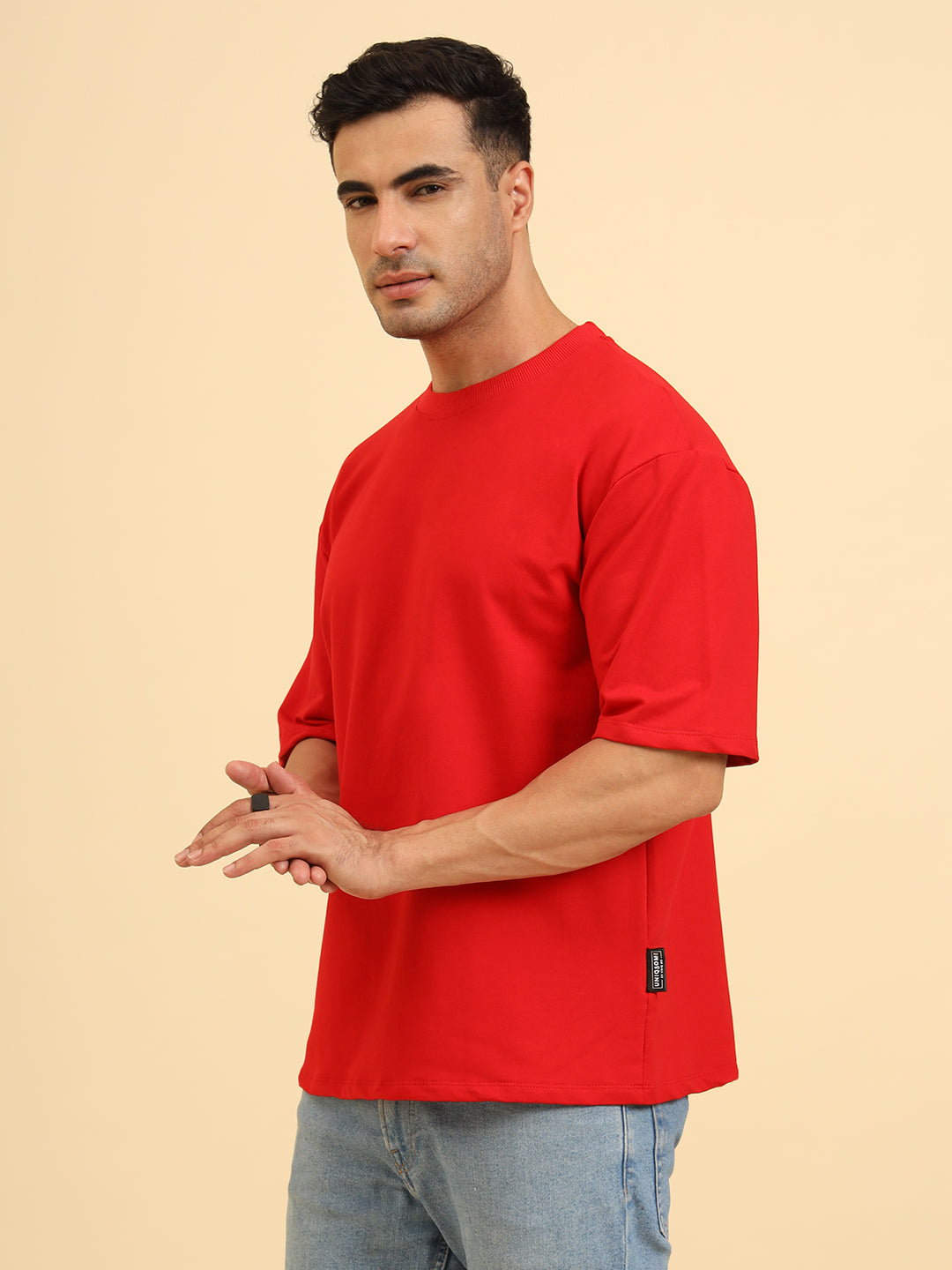 True Threads Oversized T-Shirt Red