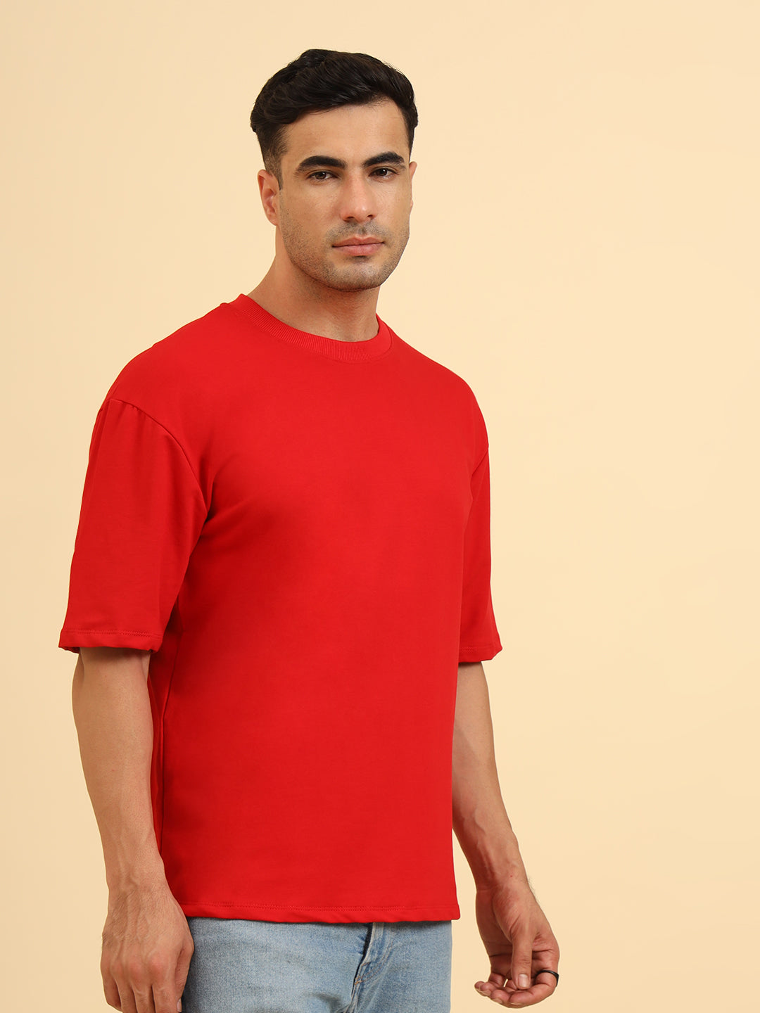 True Threads Oversized T-Shirt Red