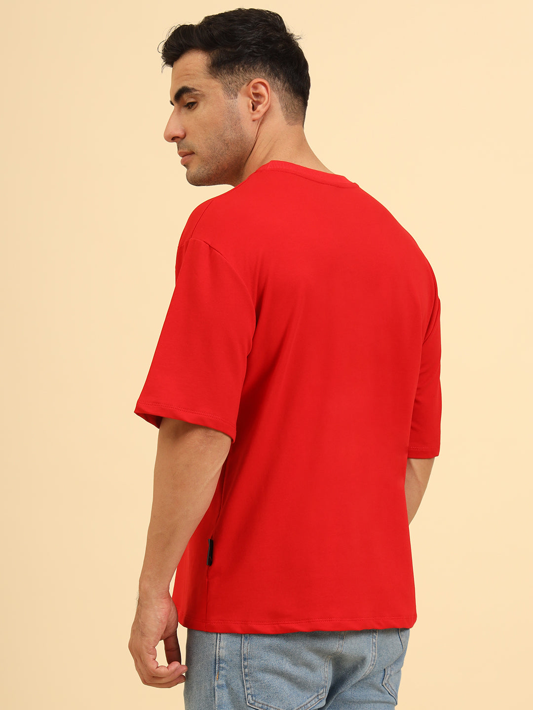 True Threads Oversized T-Shirt Red