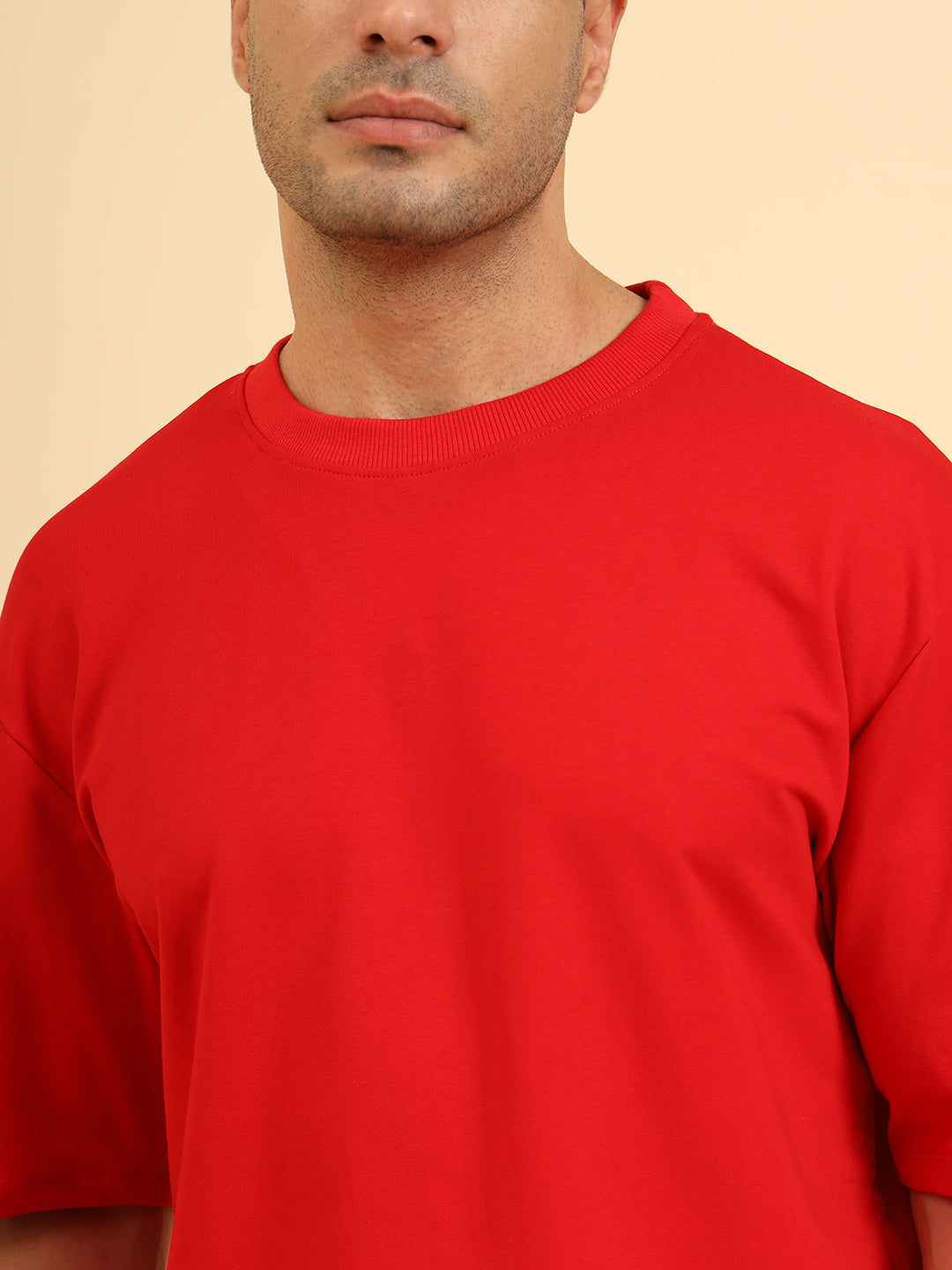 True Threads Oversized T-Shirt Red